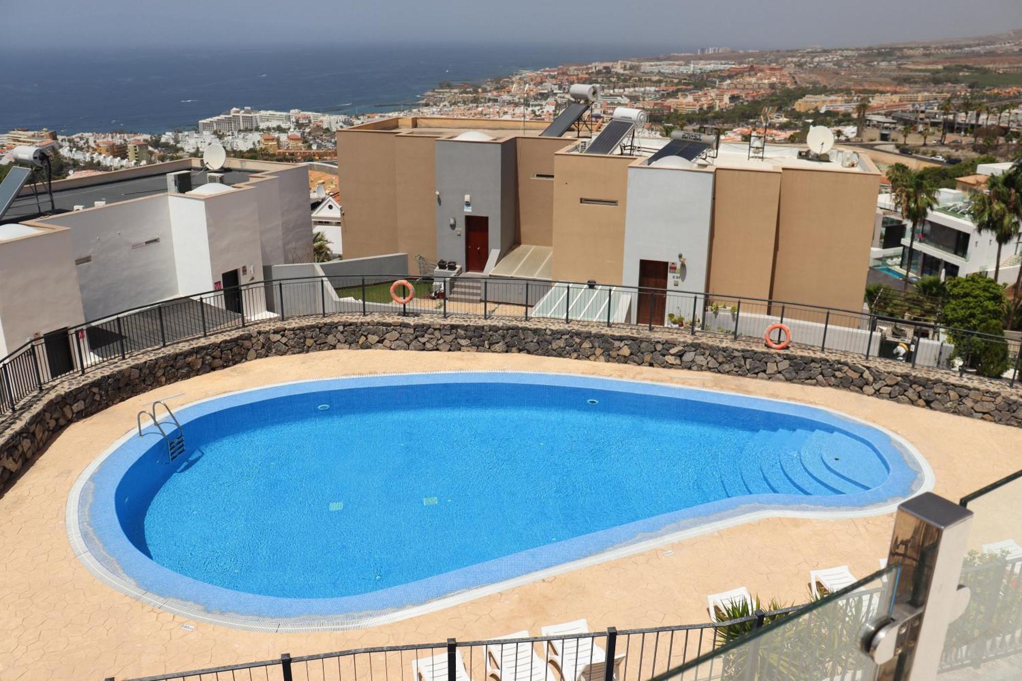 Azure Sky Villa - Panoramic Ocean View, Luxury, San Eugenio Costa Adeje  Eksteriør bilde
